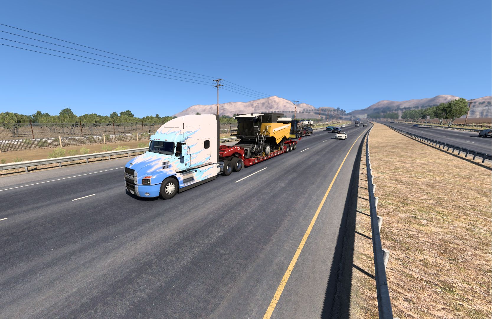 【美卡】联合收割机 圣迭戈--弗雷斯诺