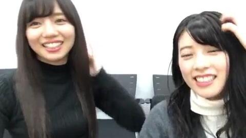 18 02 28 Showroom 欅坂46 齋藤冬優花 平假名欅坂46 齊藤京子 哔哩哔哩 Bilibili