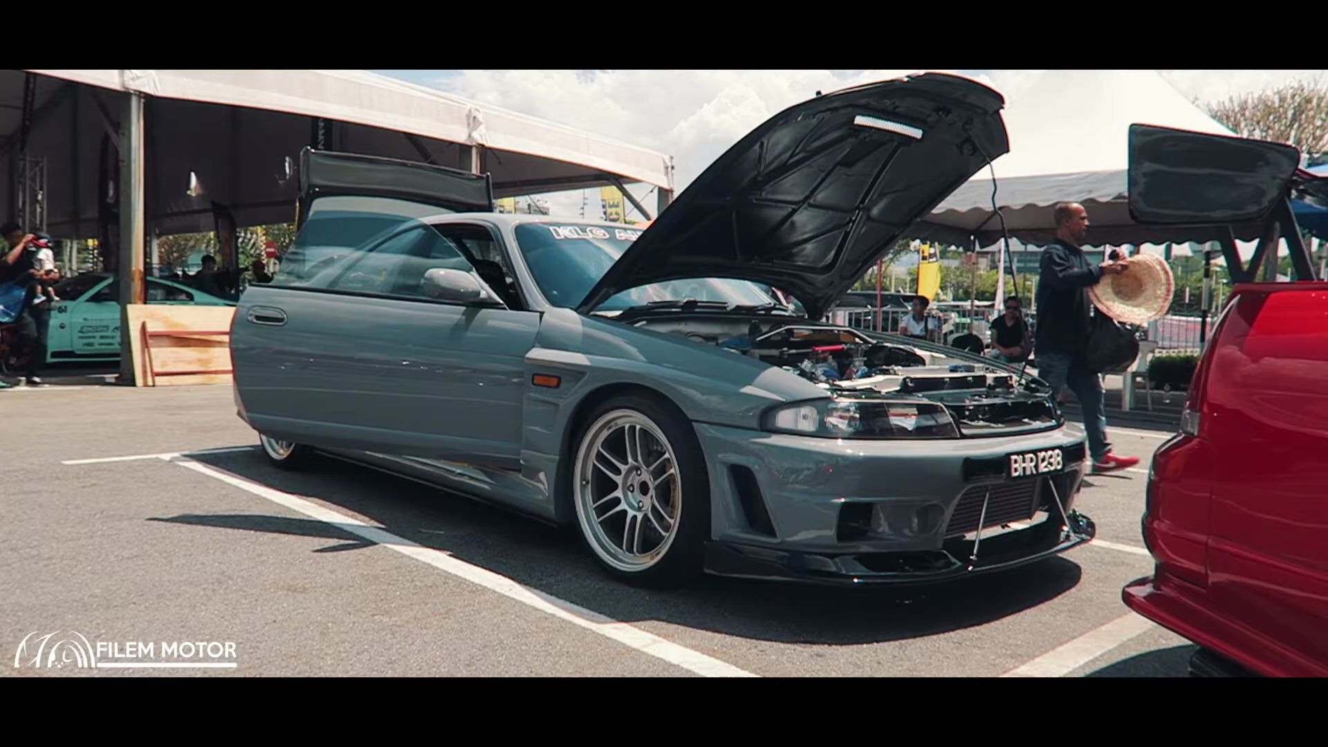 jdm美丽天际线日产skylinegtrr33宽体改装