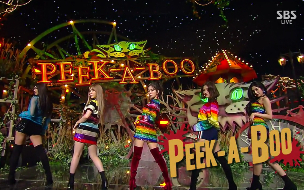 redvelvet红贝贝peekaboo时期41的概念真的很神啊