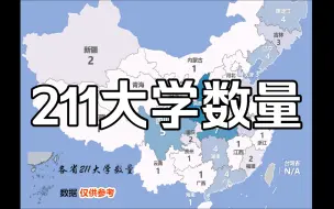 Download Video: 各省211大学数量排名