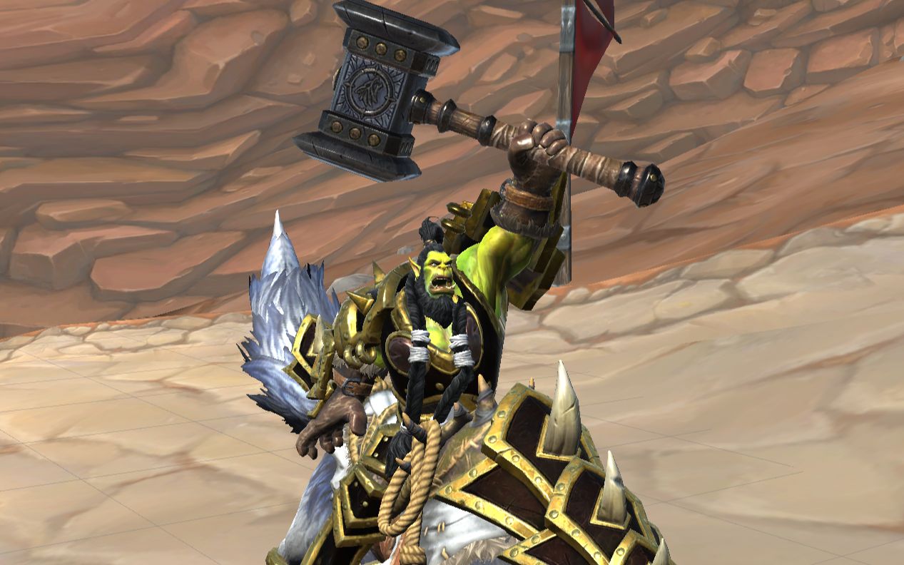 魔兽重制版:大酋长萨尔_哔哩哔哩 (゜-゜)つロ 干杯~-bilibili