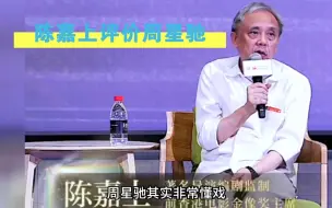 陈嘉上：周星驰真的很懂戏，没有人比他强