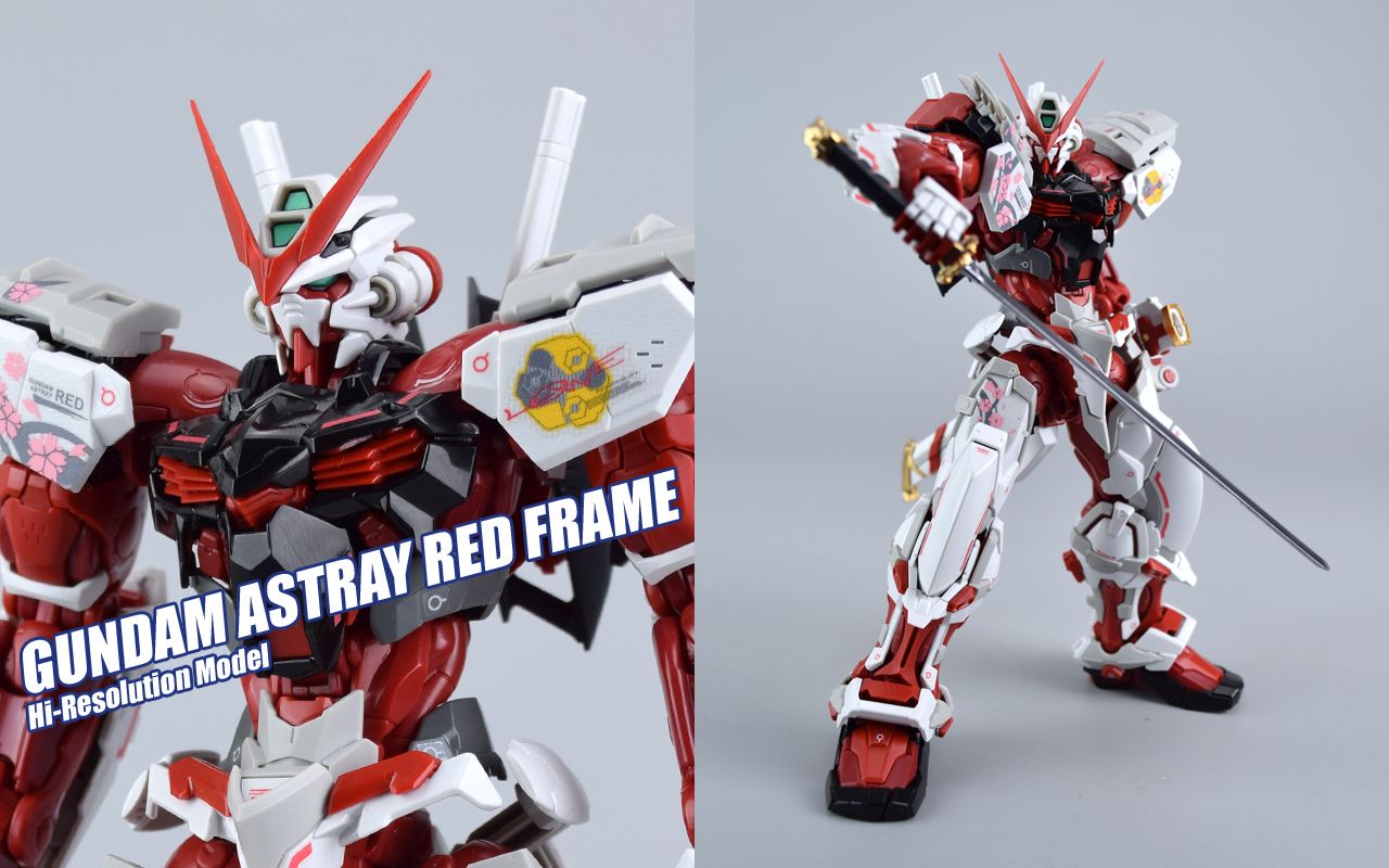 评头论足万代的兄贵亲儿子万代hirm红异端合金成品骨架高达模型介绍