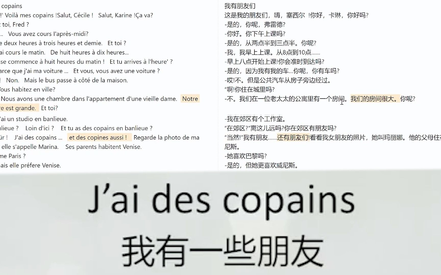 [图]新公共法语初级教程9AJ'ai des copains我有些朋友们