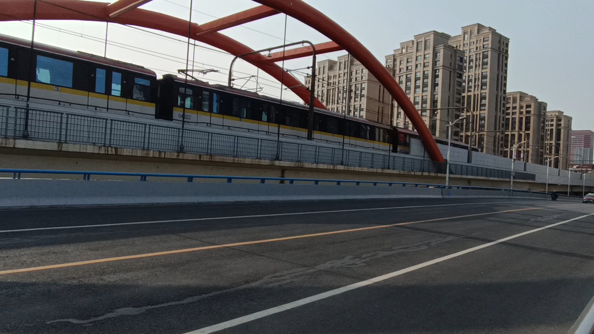 凯旋路桥3,4号线拍摄