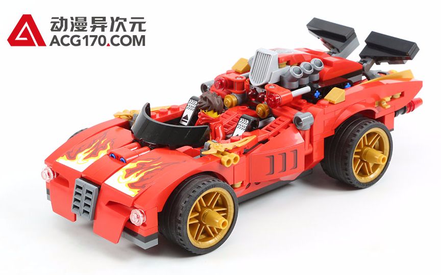 【动漫异次元】乐高lego 幻影忍者 70727 x-1忍者电极跑车