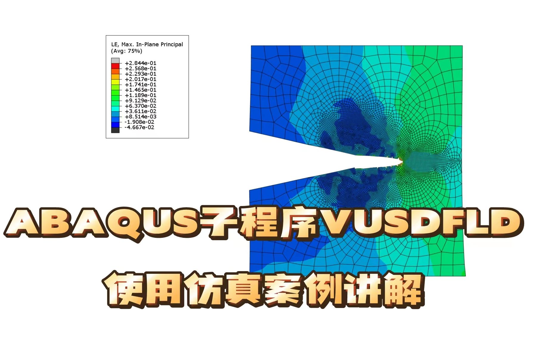 [图]ABAQUS子程序VUSDFLD使用仿真案例讲解