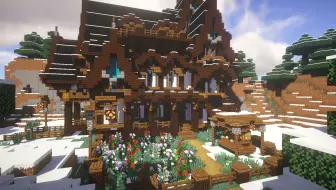 【Minecraft/建筑展示】 林中小屋