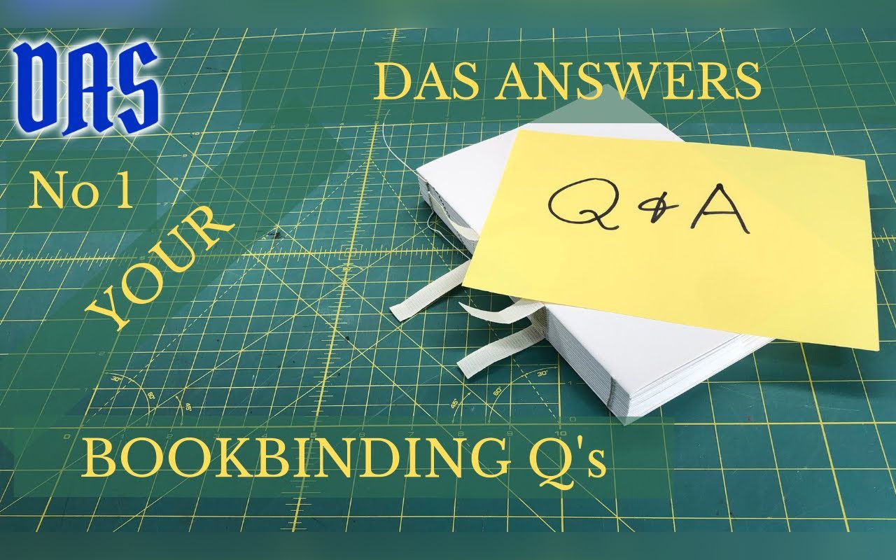 [图]【装订】Q&A·怎样消除书脊膨胀？非4倍数书帖如何处理？【DAS Bookbinding】