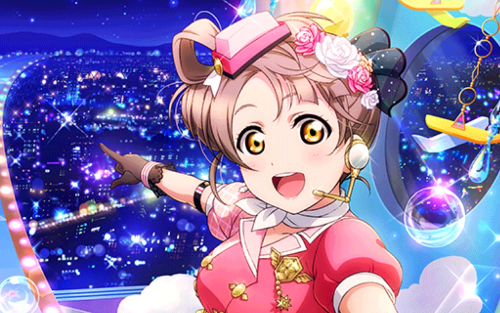 lovelive手游100爱心抽出ur签名鸟