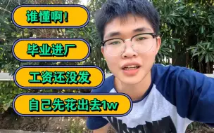 Tải video: 毕业进厂，工资还没发就花了1w多了，啊啊啊啊！！！谁懂！！！