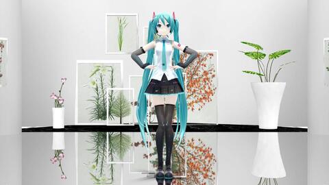 人気メーカー・ブランド 初音ミク 複製原画「撫牛」iXima 版画