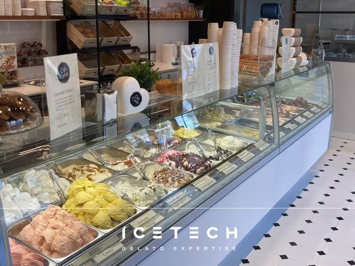 icetech gioia 冰淇淋展示柜创新技术与优雅设计融为一体,这是一款专