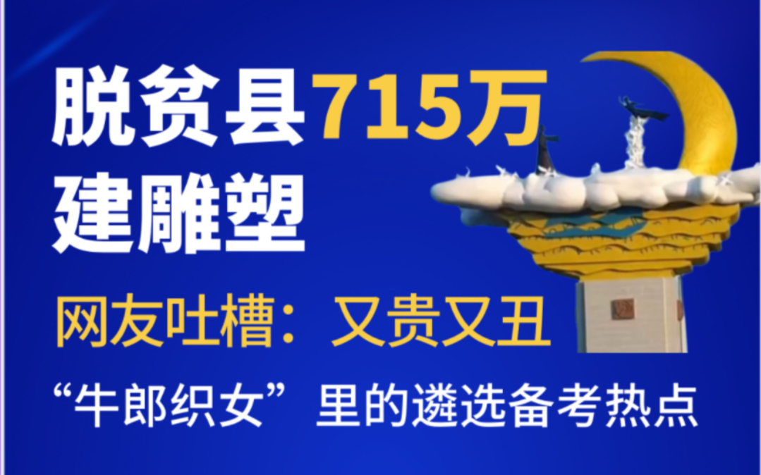 【遴选热点】鲁山715万元雕塑三大考点!遴选备考不可错过!哔哩哔哩bilibili