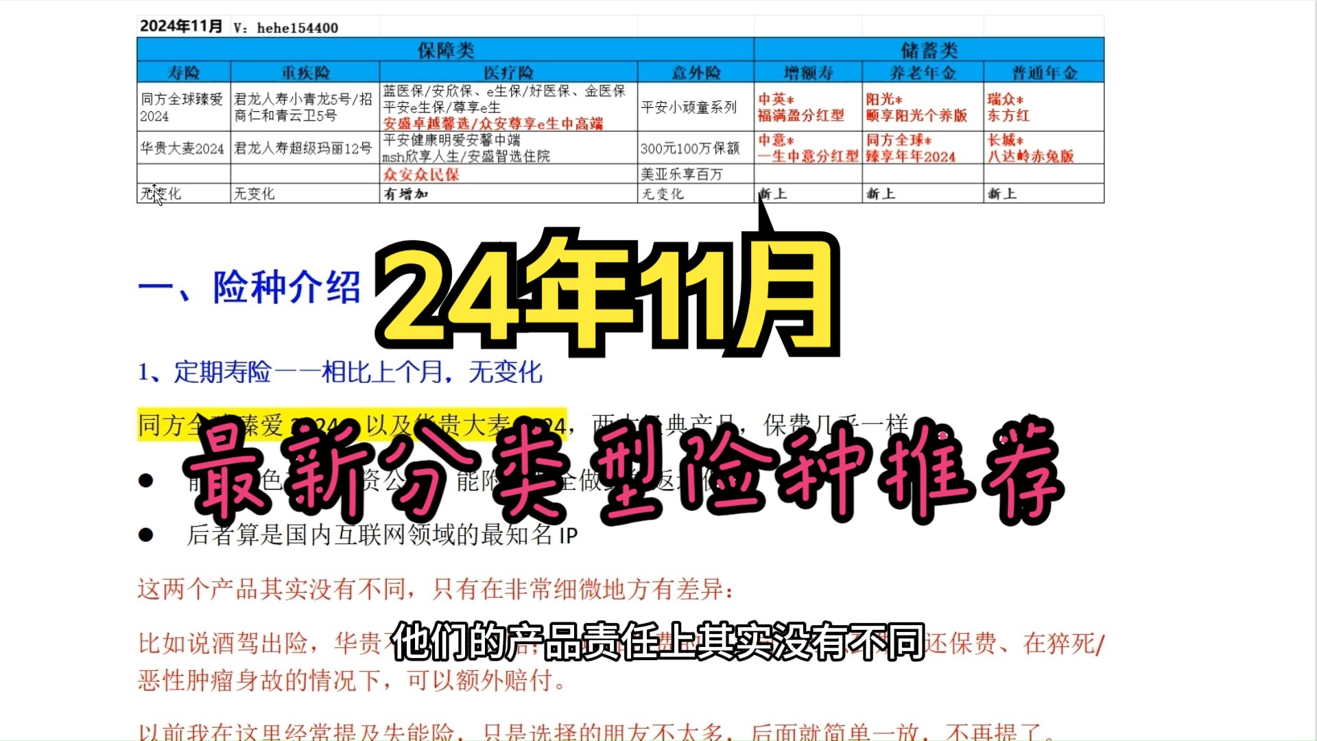 24年10月保险推荐,关注下背后的逻辑,贵的是不是就是好?哔哩哔哩bilibili