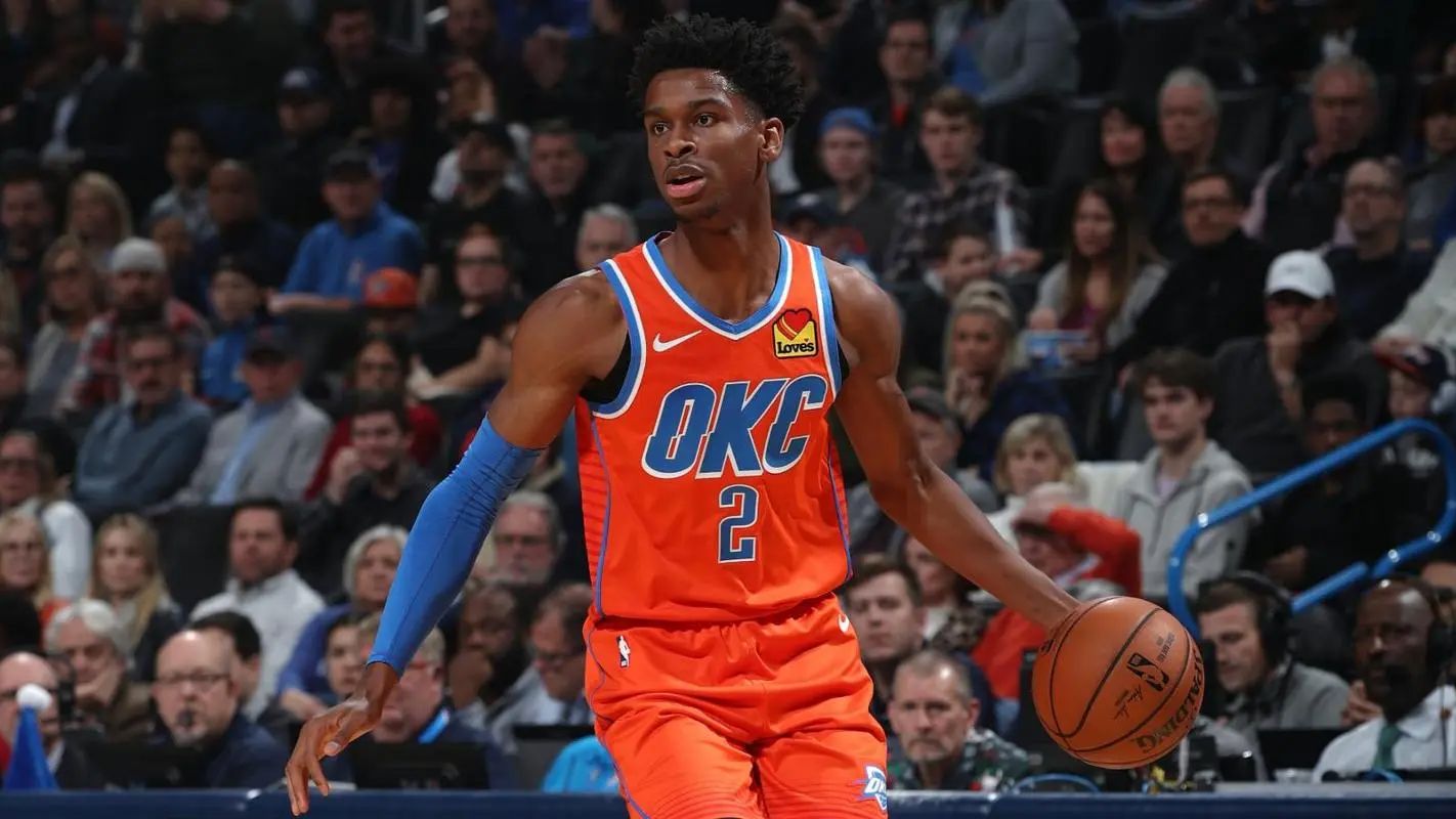 迷胡宝】nba现役第一控卫「鸭梨」谢伊·吉尔杰斯-亚历山大游戏集锦