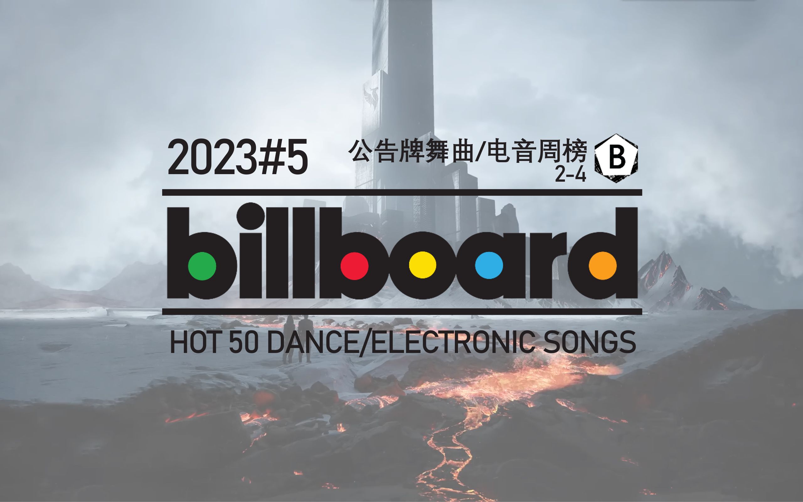 [2023年第5期] 美国billboard舞曲/电音周榜HOT50哔哩哔哩bilibili