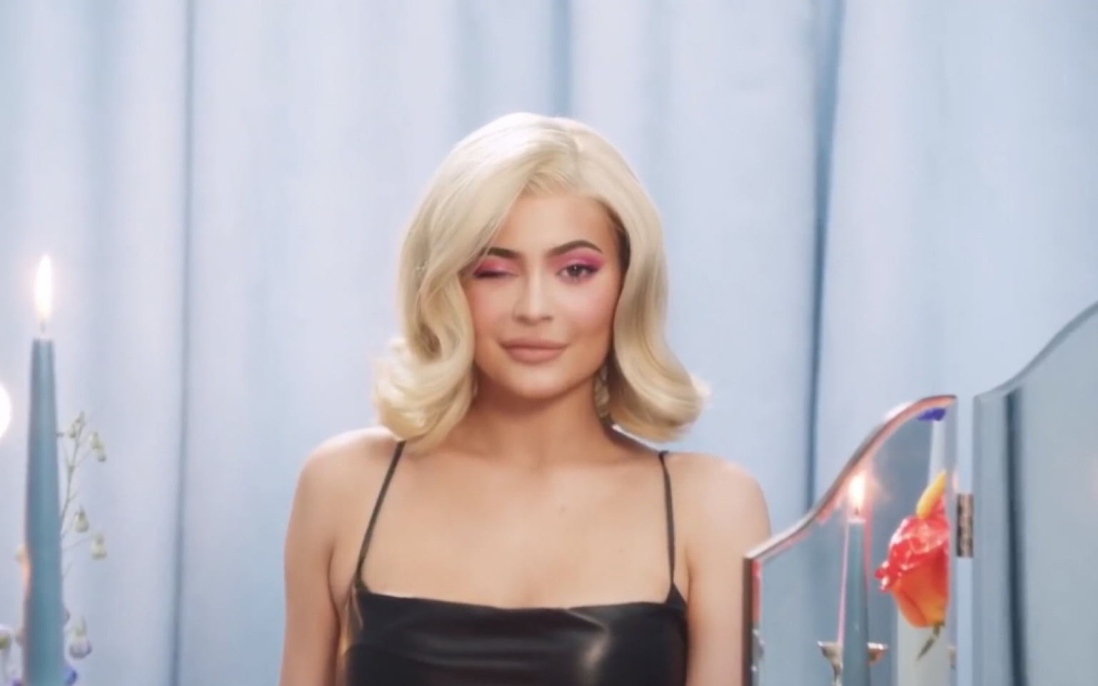 kyliejenner你凯给太后化妆vogue采访