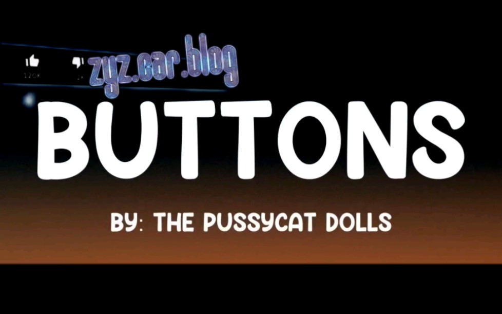 [图]Buttons - The Pussycat Dolls（歌词）