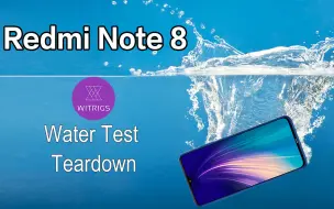 Скачать видео: 红米note8防水测试