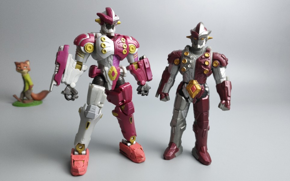 银河奥特曼钢铁九号变形人偶钢铁杀手可惜缺件