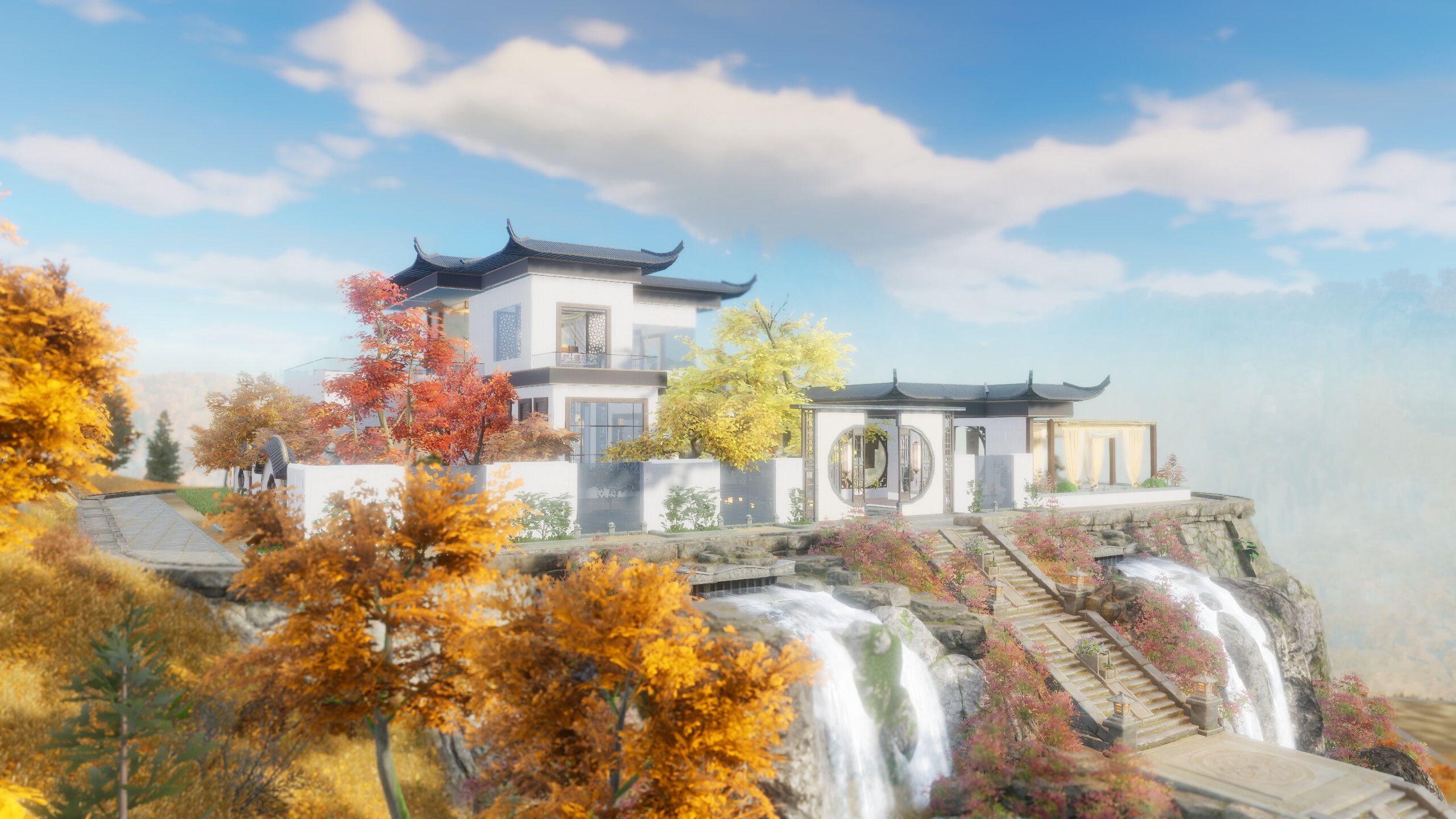 4k平横竖兼容新中式别墅