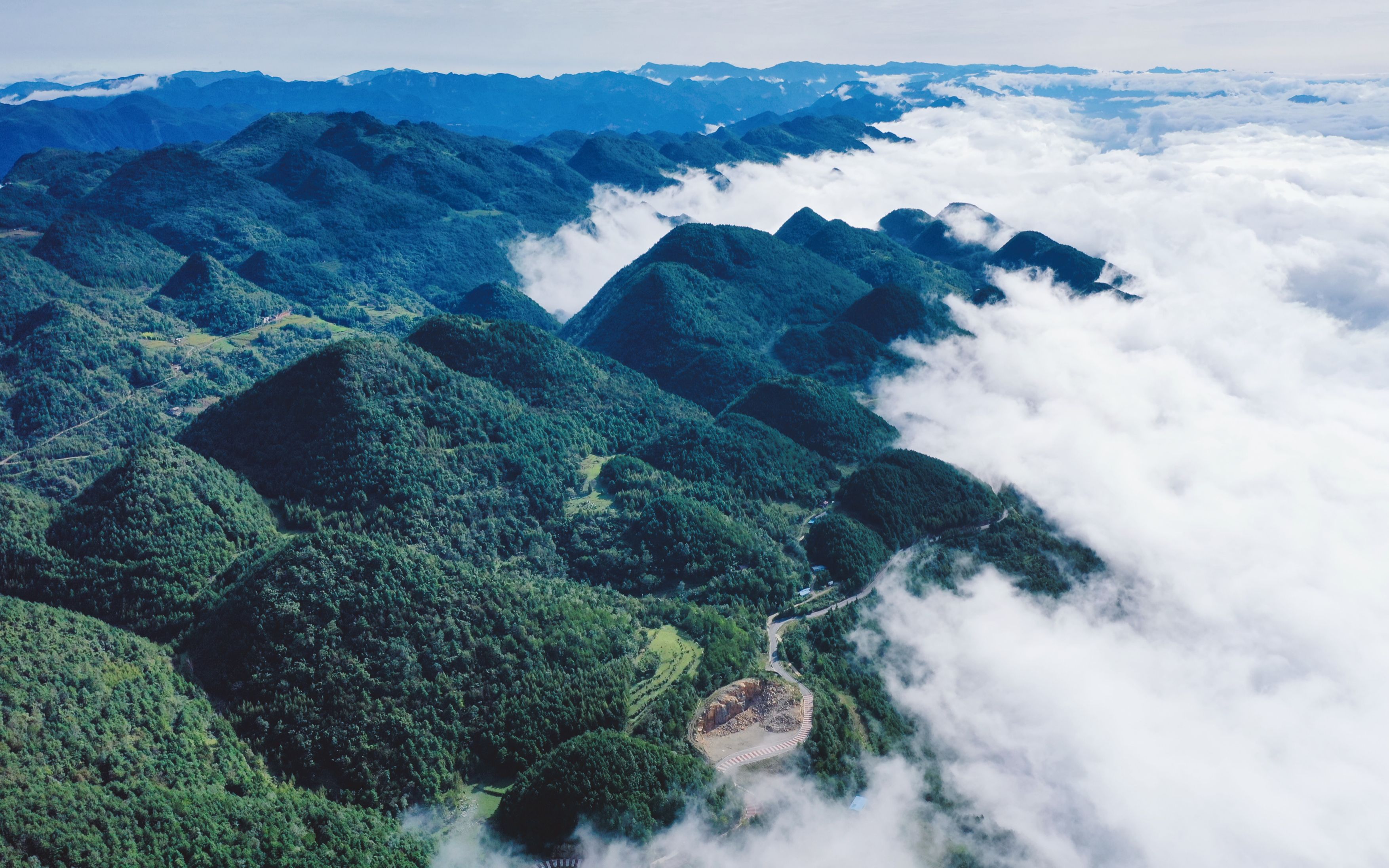 巫溪县文峰镇云海景观