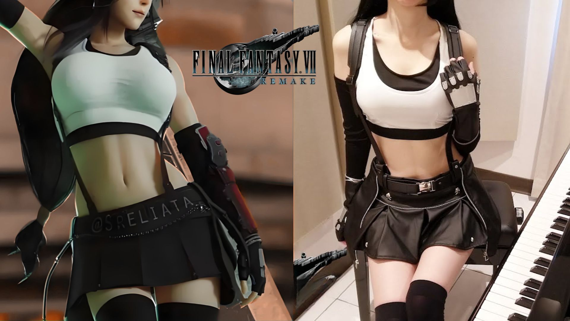 蒂法经典格斗服[Tifa's theme 迷你版]最终幻想7重生 FINAL FANTASY VII REBIRT OST哔哩哔哩bilibili