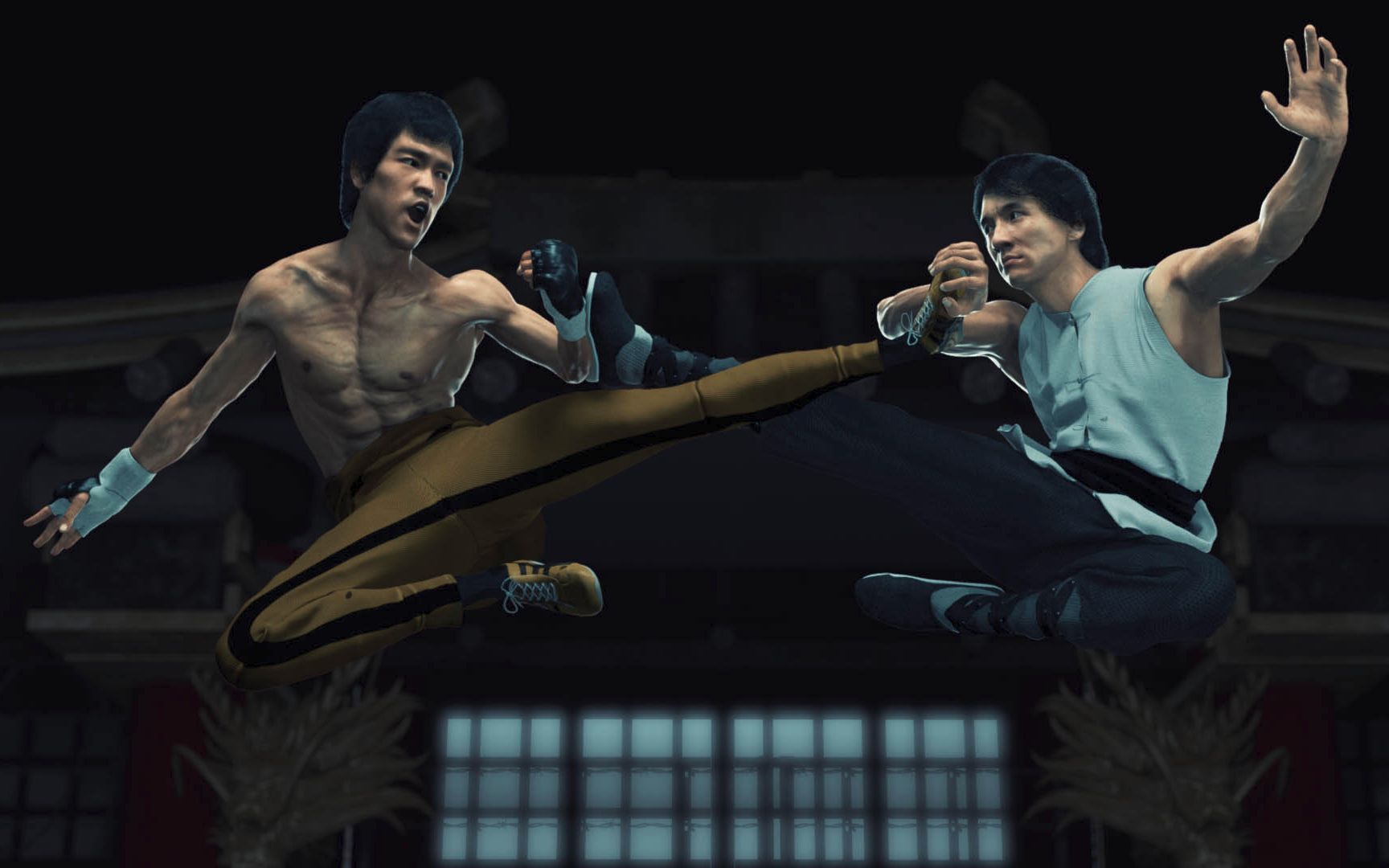 个人独立动画《梦回精武》成龙vs李小龙 3d超燃隔空对战#哔哩哔哩动画