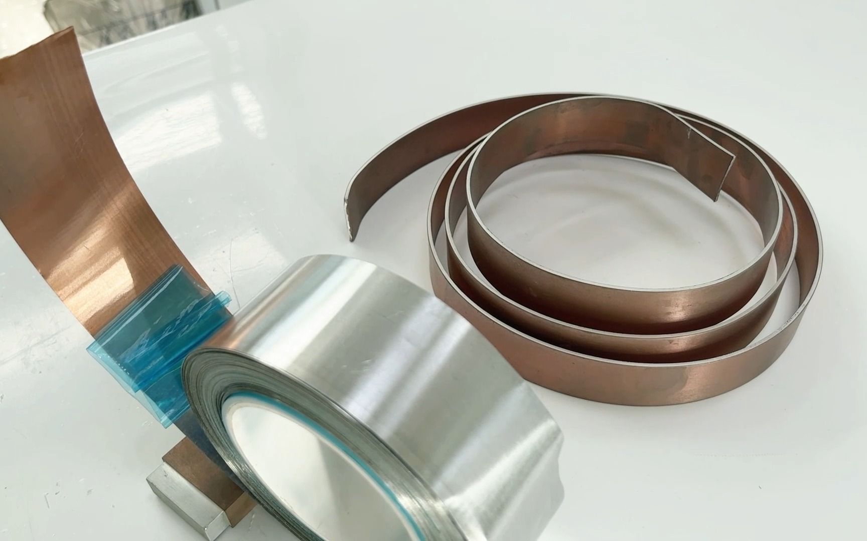 铜铝复合材料-单面铜层的铜铝复合带 双面铜层铜铝复合板带