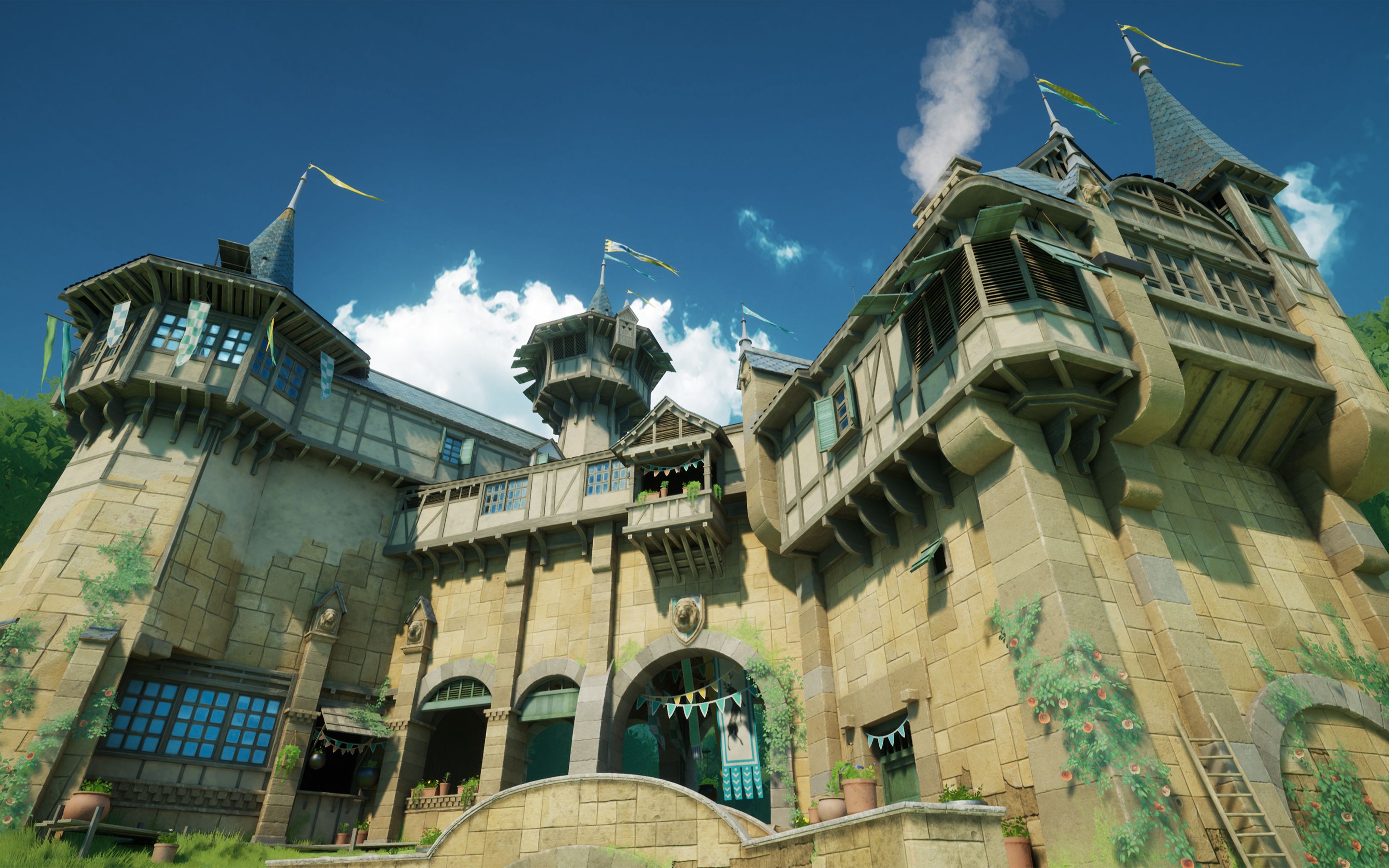 maya新手教程,城堡场景建模,超详细案例讲解