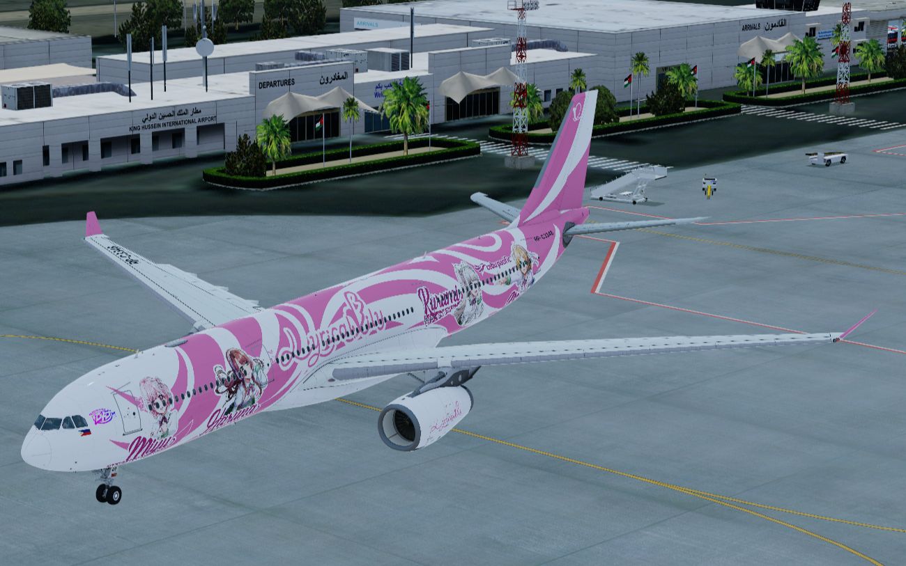 宿务太平洋航空架空"lyrical lily"彩绘a330-343重度雾霾轻降孟买