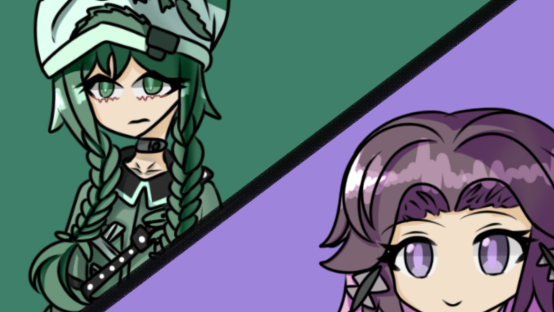 【古生物拟人/古生物/卡玛卡玛组】无棘腔鳄&帆钜鳐