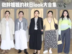 Download Video: 154cm/120梨形｜微胖姐姐16个秋日look大合集！总有一个是你喜欢吧！