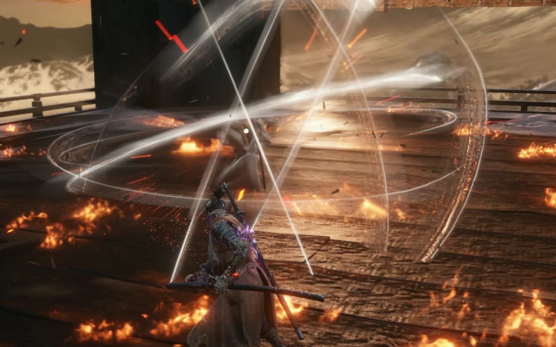 【只狼】要用次元斩打败次元斩 超帅的老一心战