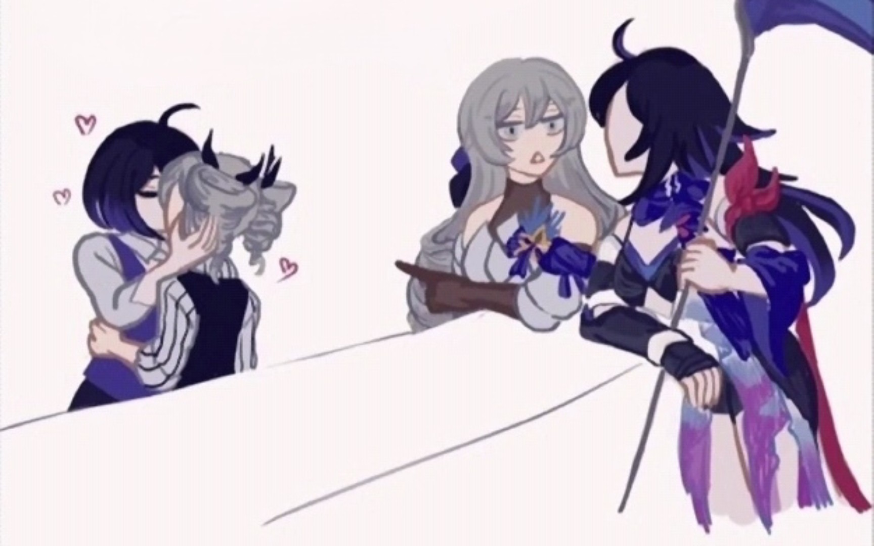 「星铁dio图」我也想要那样～绀海组好甜!