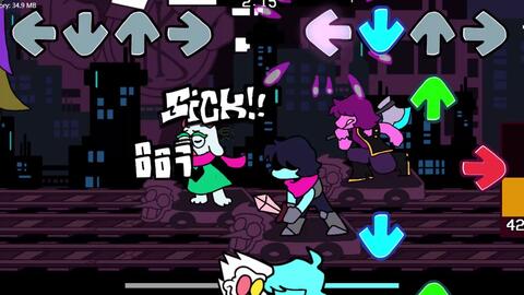 FNF Seek's Cool Deltarune Mod - Play FNF Seek's Cool Deltarune Mod Online  on KBH_哔哩哔哩bilibili