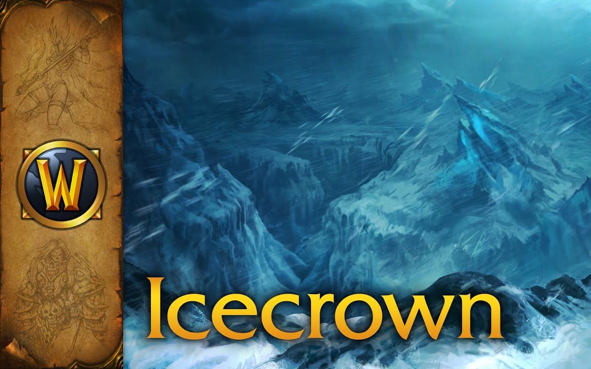 【wow視聽盛宴】【4k】冰冠冰川(icecrown)實景 音樂欣賞!