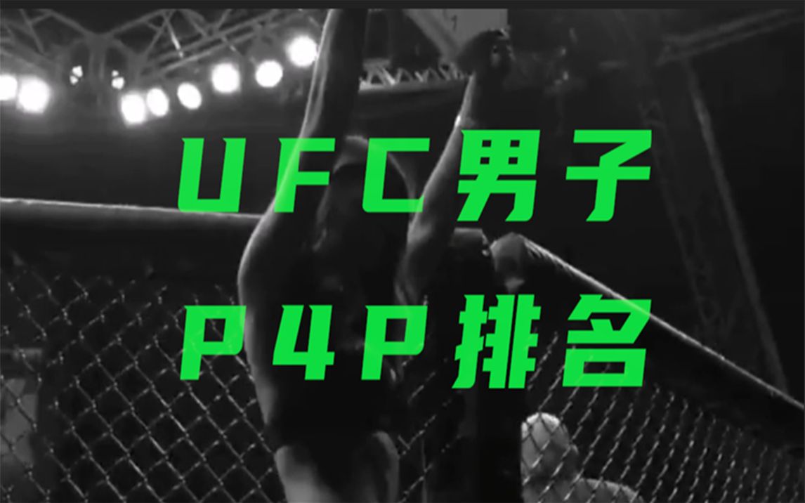 UFC男子P4P最新排名哔哩哔哩bilibili