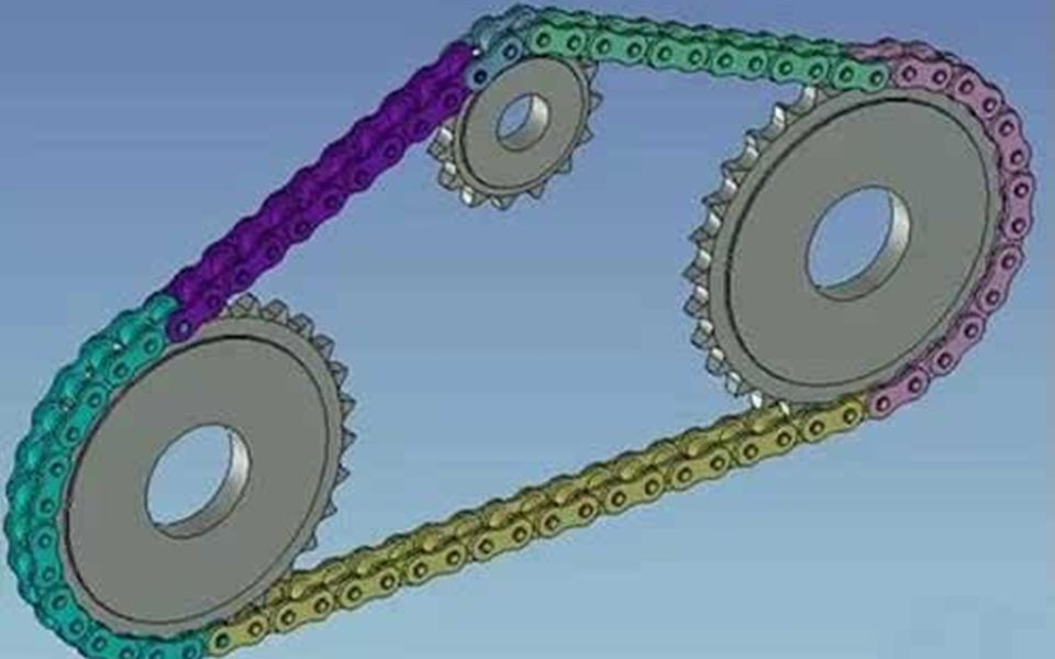链传动选型及张紧方式知识讲解:在摩擦输送线中链传动选型计算及其张