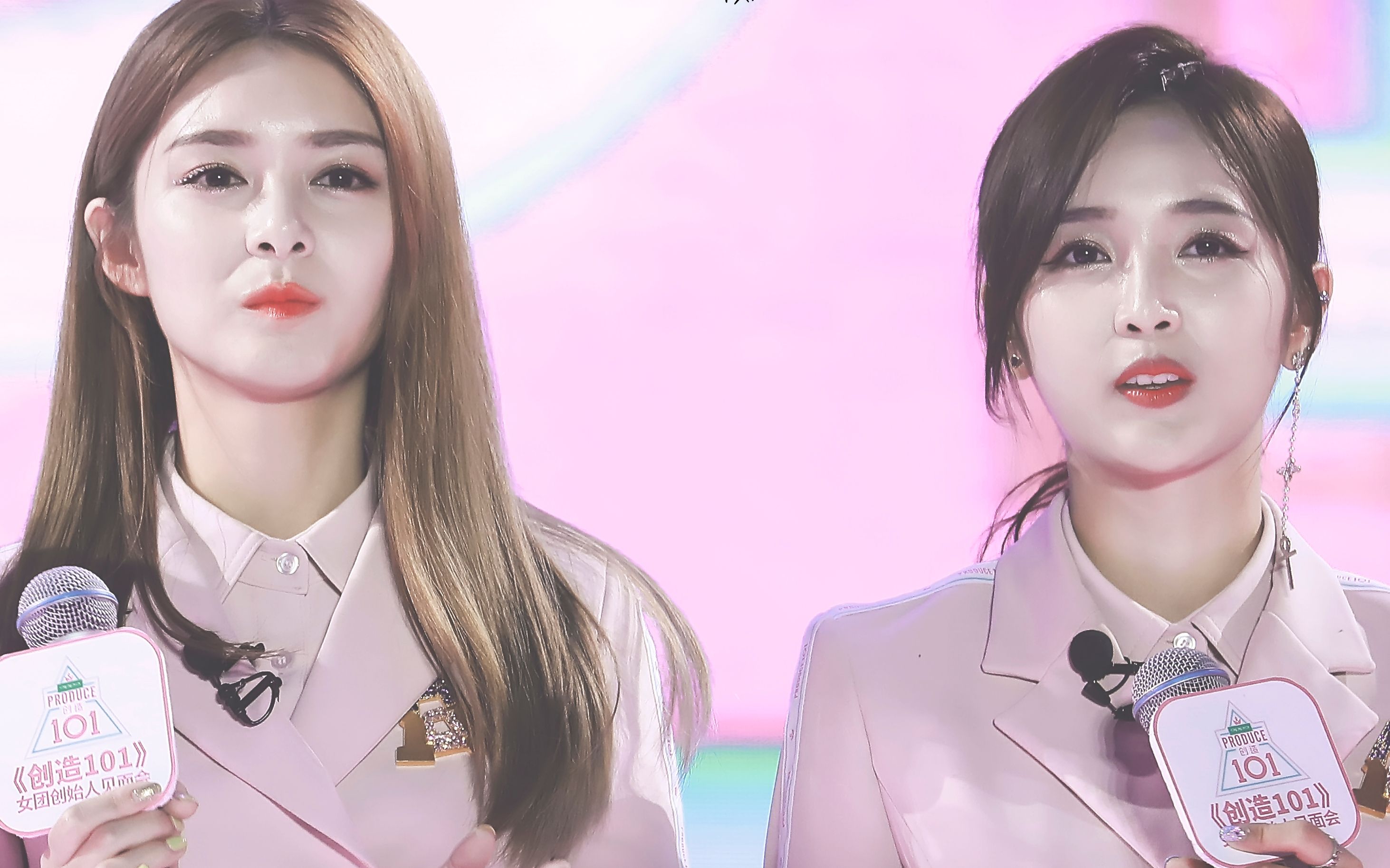 【傅宣】【创造101】傅盯盯和吴甜甜的正好时光 很感谢有你们的夏天