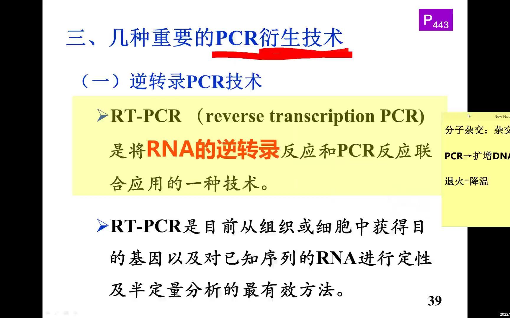 逆转录PCR,实时PCR及其它分子生物学技术哔哩哔哩bilibili