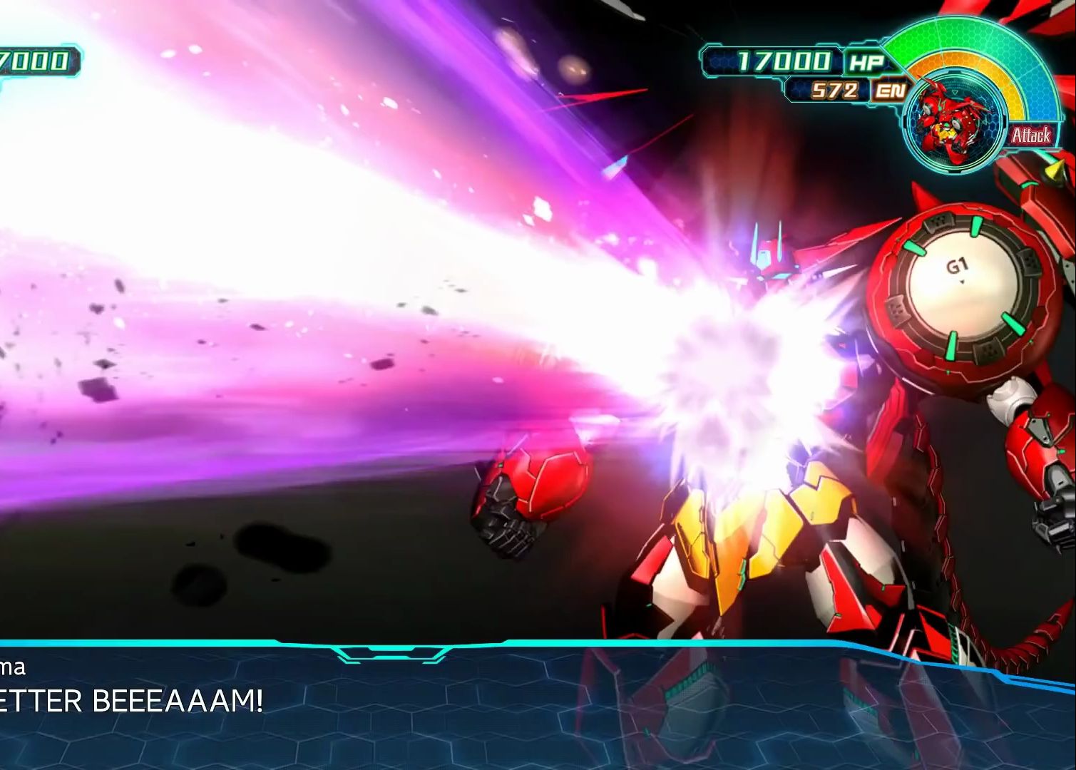 超级机器人大战30- 盖塔(devolution) 武器攻击