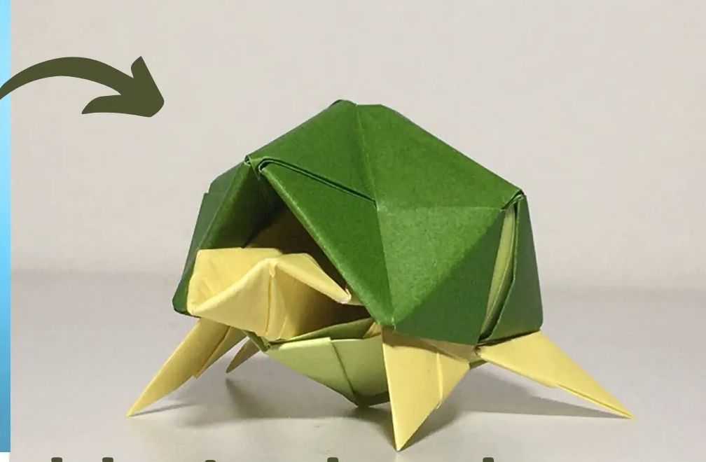 【origami ninja star channel】乌龟手里剑组件折纸教程turtle