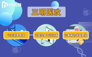 作为全国医改标杆，动画带你看福建三明医改到底改了什么？