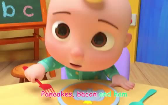 [图]幼儿英语儿歌\COCOMELON\早餐歌\breakfast song