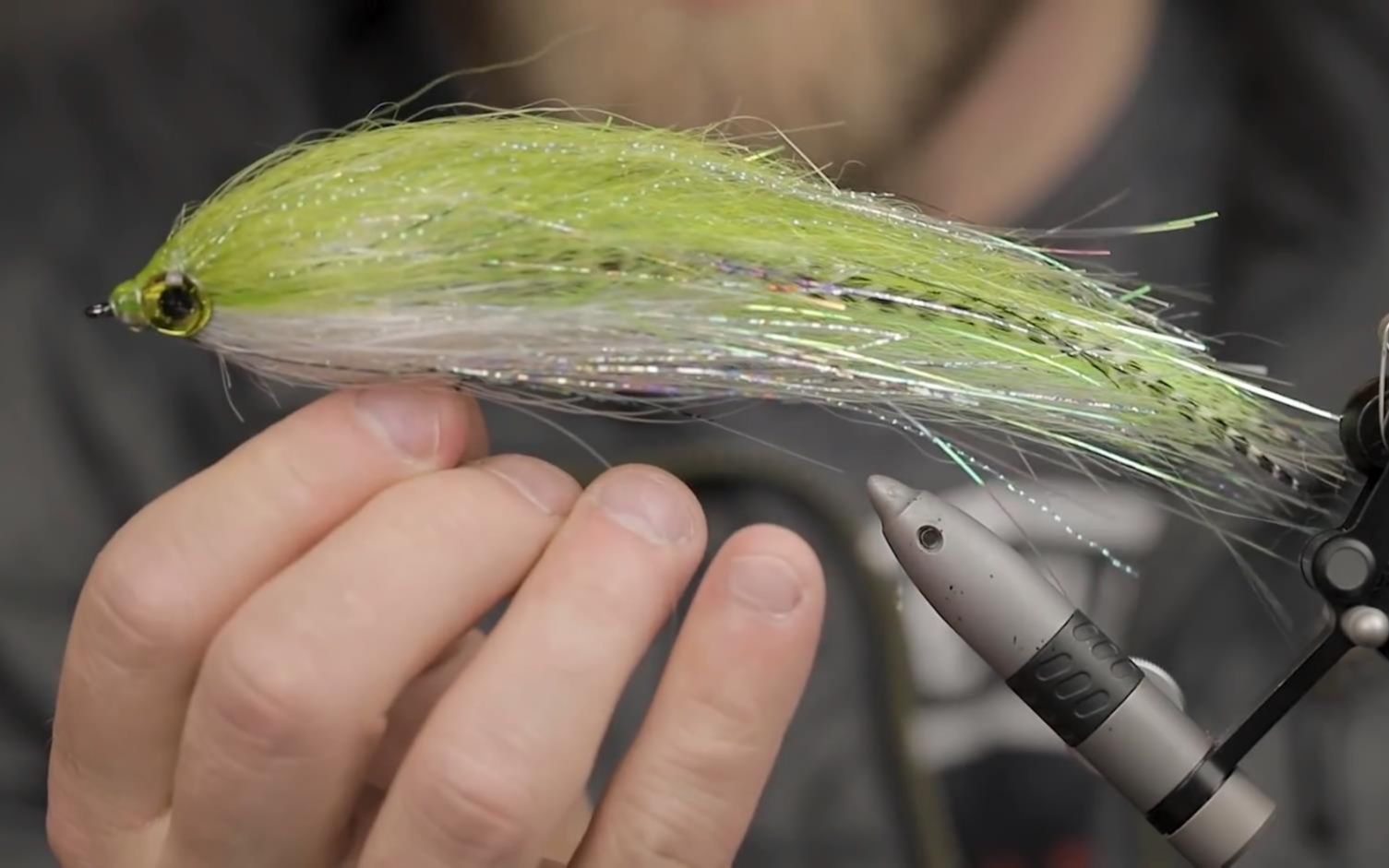 freshflesh狗鱼毛钩绑制视频