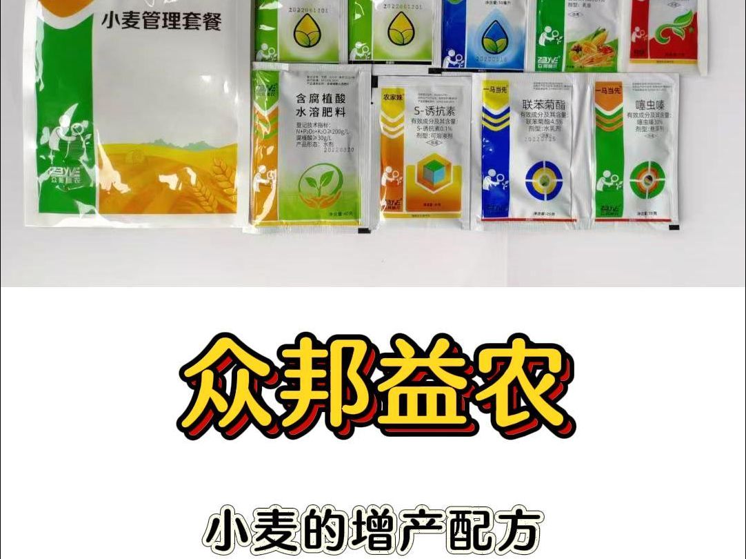 小麦的增产配方,你知道吗?哔哩哔哩bilibili