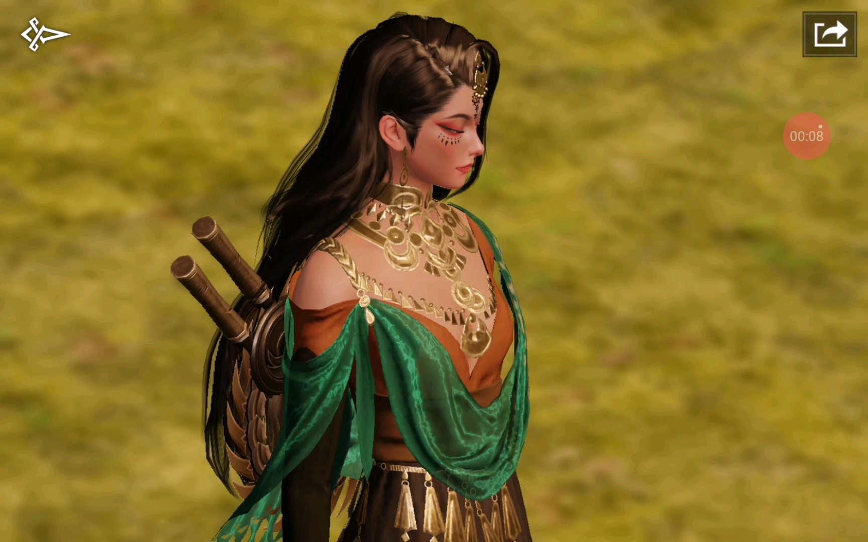 一梦江湖 伽蓝黑皮成女 捏脸数据